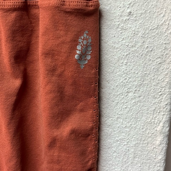 FP Movement by Free People Rust High-Waisted Shorts. - Picture 4 of 7